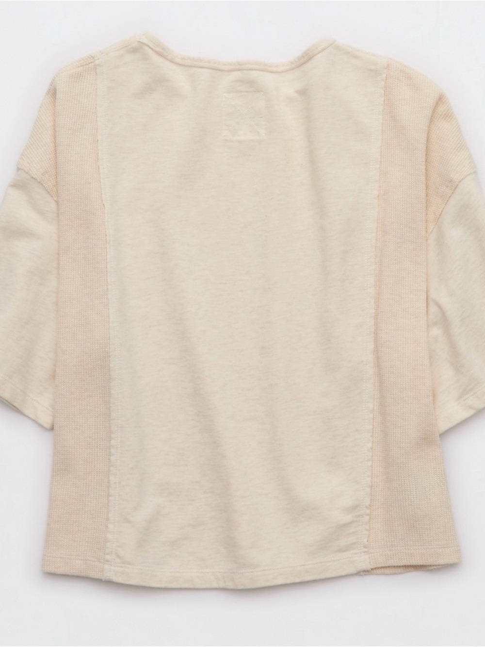 aerie Cream Waffle-Trim Crop T-Shirt
BIN#26 - Picture 4 of 7